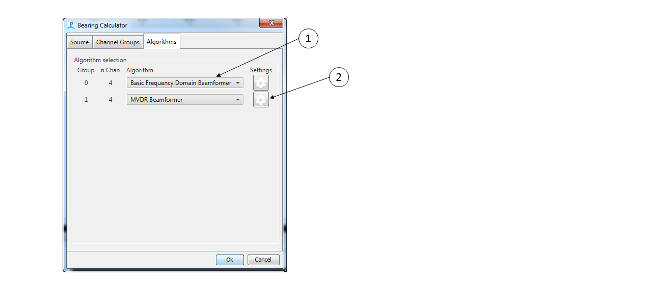 Bearing Calculator Configuration – PAMGuard Help