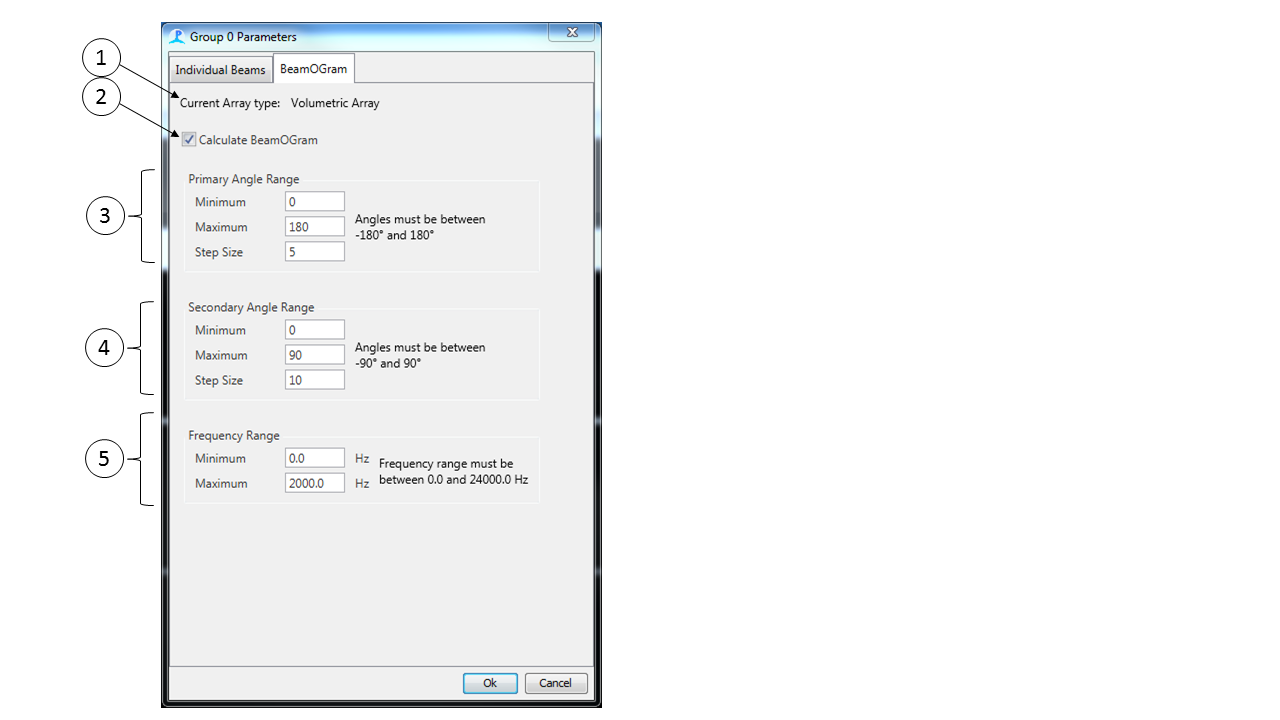 Beamformer Algorithm Configuration – PAMGuard Help
